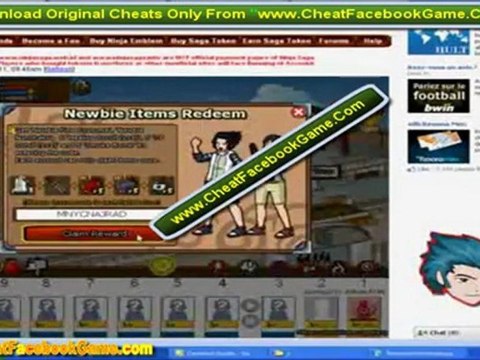 Ninja Saga Weapons And Coins Hack AUGUST 2011