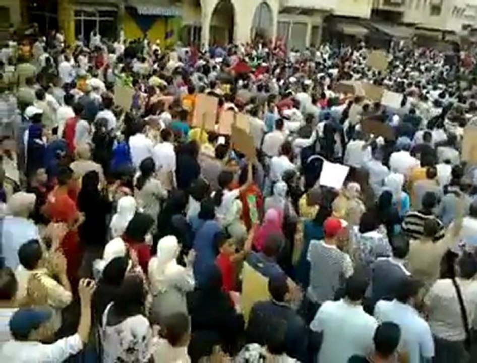 Mouvement 20 Février Marche du 17 Juillet 2011 à Sidi Othmane Casablanca