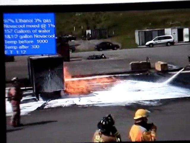 Novacool Foam – Alcohol Fire