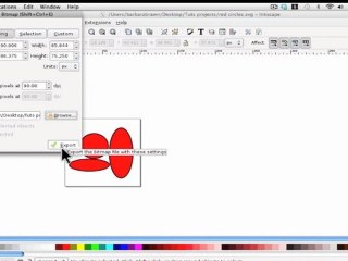 Inkscape tutorial - Saving Your Work