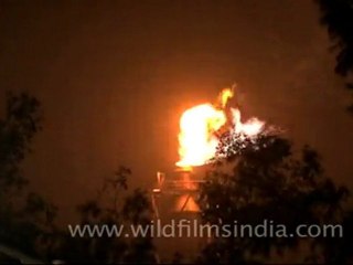 Mathura refinery flare