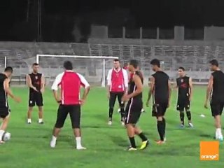 Entrainement ESS avant match