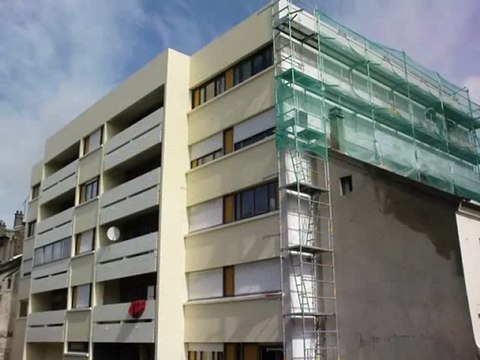 Ravalement d'immeuble par isolation thermique extérieure réalisé par l'entreprise inter-facades