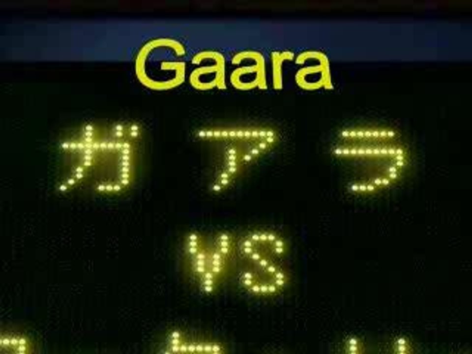 Project 1 (lee Vs gaara)