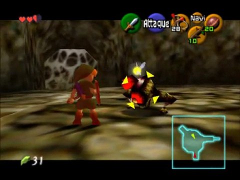 [Zelda Project]Zelda Ocarina Of Time a l’intérieur de l'arbre mojo!