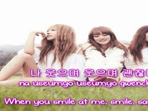 After School Blue - Lady [English subs + Romanization + Hangul] HD