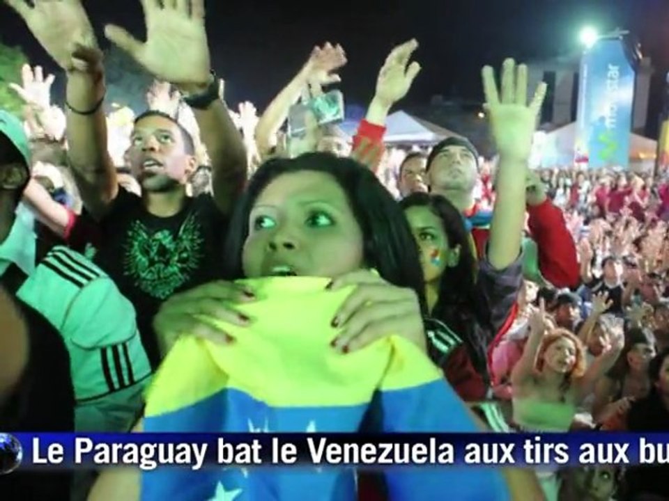 Copa America: les supporteurs du Venezuela déçus