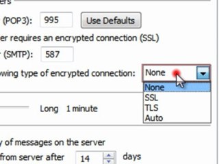 Howto setup gmail in outlook