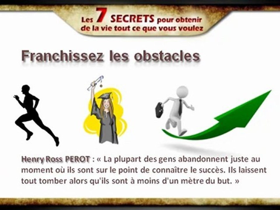 Vidéo n°6 - Persévérez_ Persévérez_ Persévérez ! L_empreinte émotionnelle -vie positive