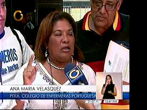 Enfermeros piden contrato colectivo