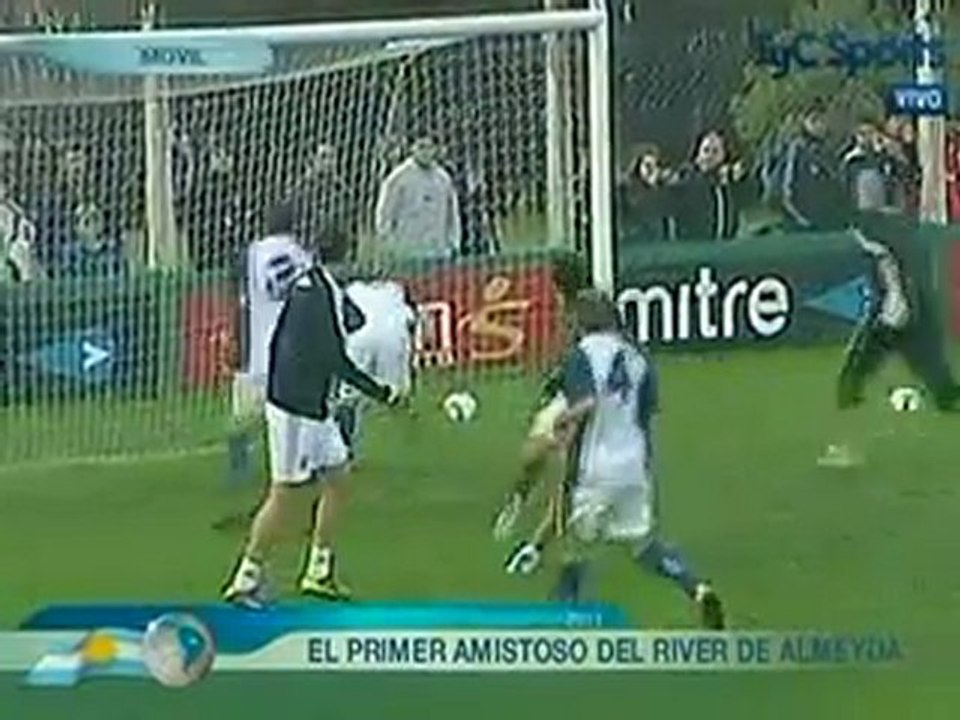 Entrenamiento River frente a Alvarado 21-7 3 parte