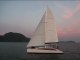 Sailing in Thailand on performance sailing catamaran Full Steam