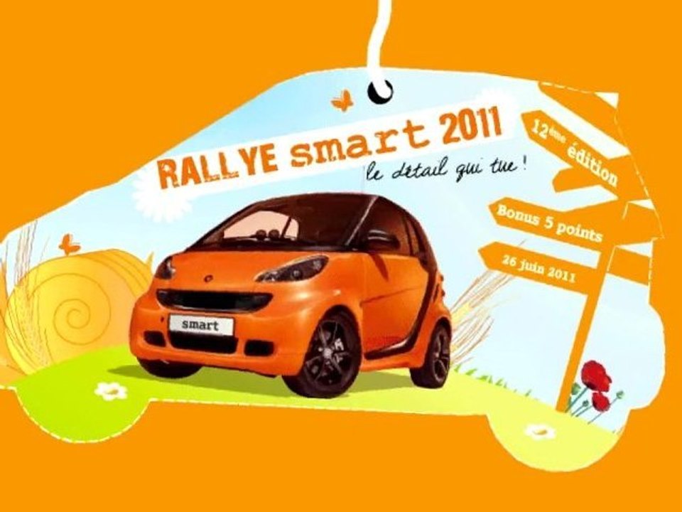 CLIP Rallye smart Lyon 2011 - 12 ème édition - "à la campagne"