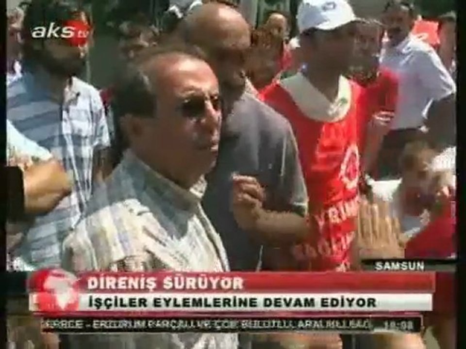 Samsun Gazi Devlet Hastanesinde direnişe saldırı