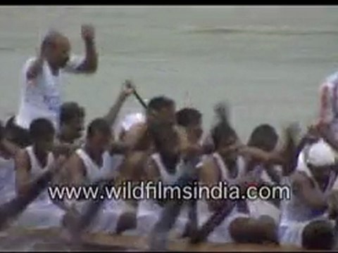 Snake Boat Race Kerala. India