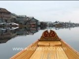 Dal lake in Srinagar, India