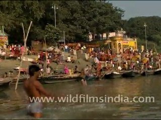 Kartika Purnima along the Ganges, Sonepur, Bihar