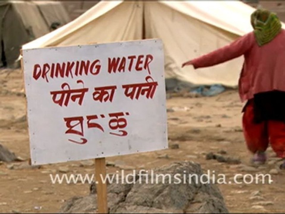 "Relief Camps in Ladakh "