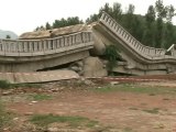 Overloaded Truck Crushes Bridge North of Beijing