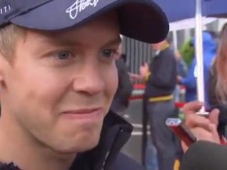 10 GERMAN GP Sebastian Vettel interview