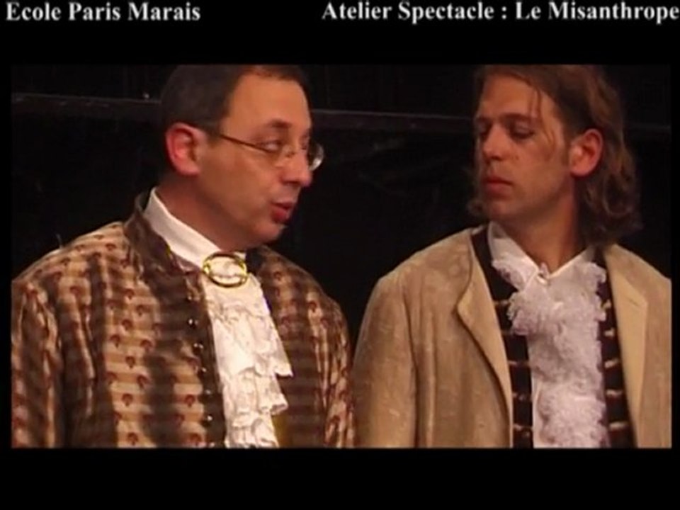 Ecole Paris Marais_Atelier Spectacle_Le Misanthrope de Molière (3)
