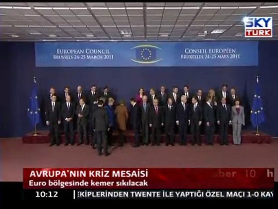 Avrupa'nın Kriz Mesaisi
