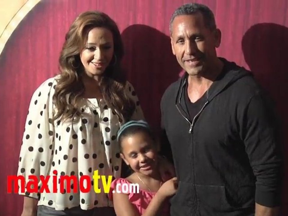 Leah Remini at Ringling Bros "Fully Charged" Premiere