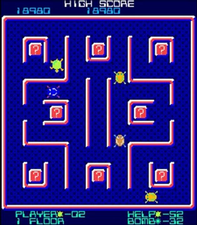 レトロACG動画Ｖｏｌ.3　コナミ／セガ「ターピン」　1981年