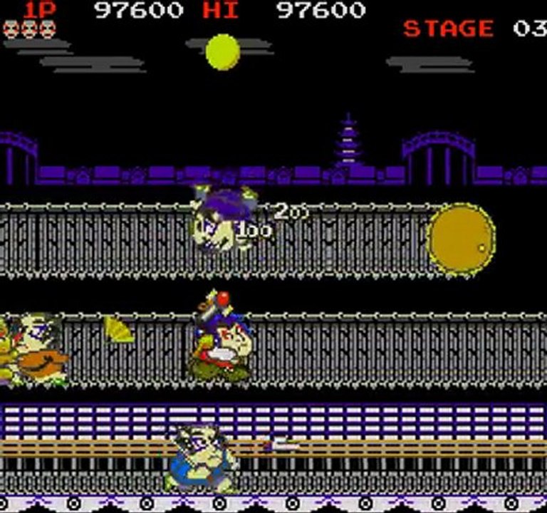 レトロACG動画Ｖｏｌ.4　コナミ　「ミスター五右衛門」1986年