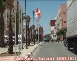 visiter taourirt comme si vous y etiez   les  grands Db de taourirt  /  جولة بمدينة تاوريرت ، الشارع الرئيسي بمدينة تاوريرت