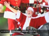 Danemark: Congrès mondial de Pères Noël - no comment