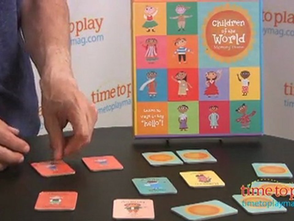 Children of the World Memory Game from Barefoot Books
