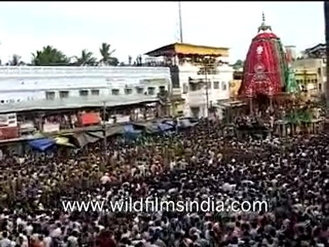 Devotees at Jagannath Rath Yatra