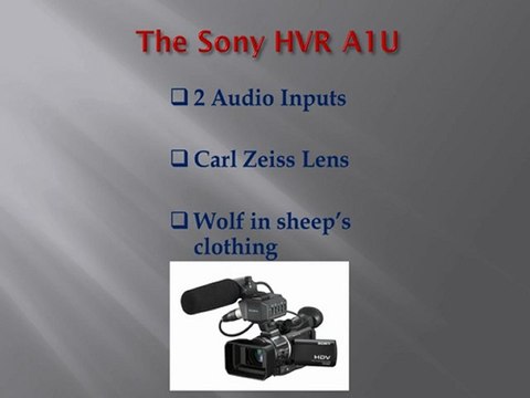 Professional Camcorders VS Consumer Models