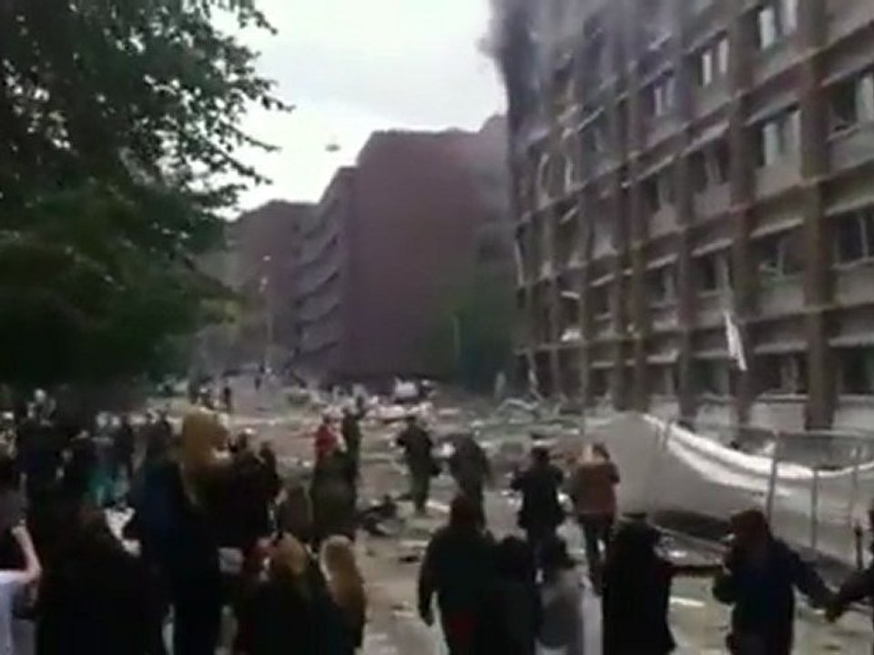 Une explosion à Olso près de l'immeuble gouvernemental