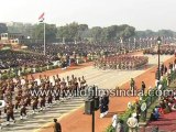 Soldiers marching on Republic Day