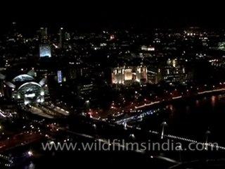 Aerial View of London from London Eye