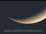 Moon up close, with craters!