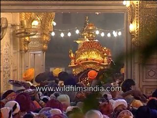 Golden temple ceremony, Amritsar