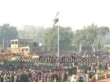 Republic day flag hoisting