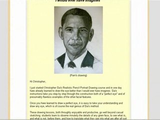 Realistic Pencil Portrait Mastery Home Study Course
