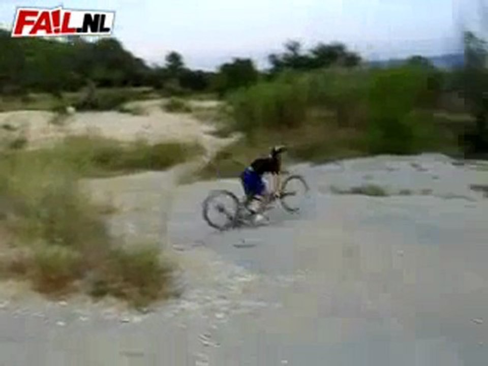 In Stücke brechen BMX Fail