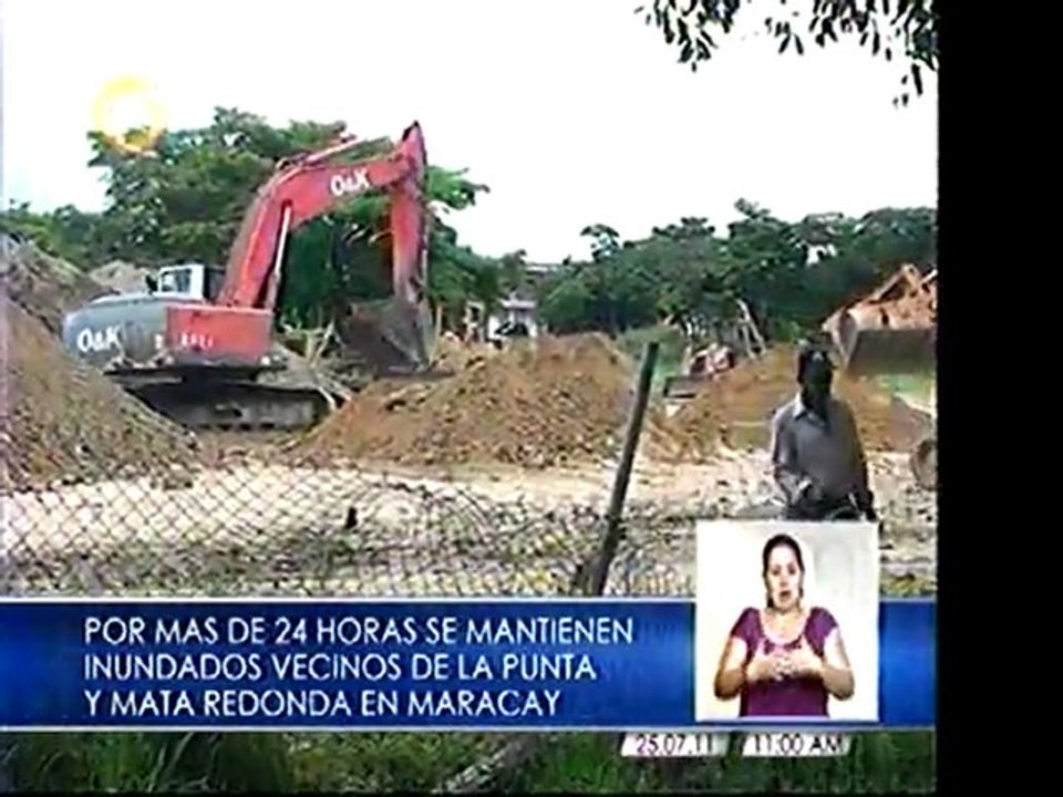 Inundaciones en Maracay