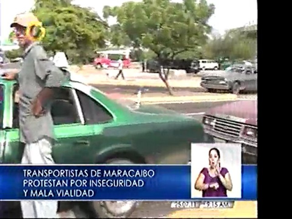 Transportistas zulianos protestan