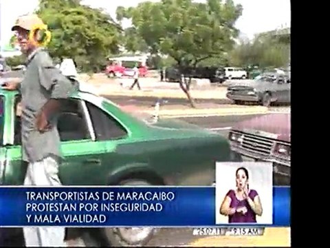 Transportistas zulianos protestan