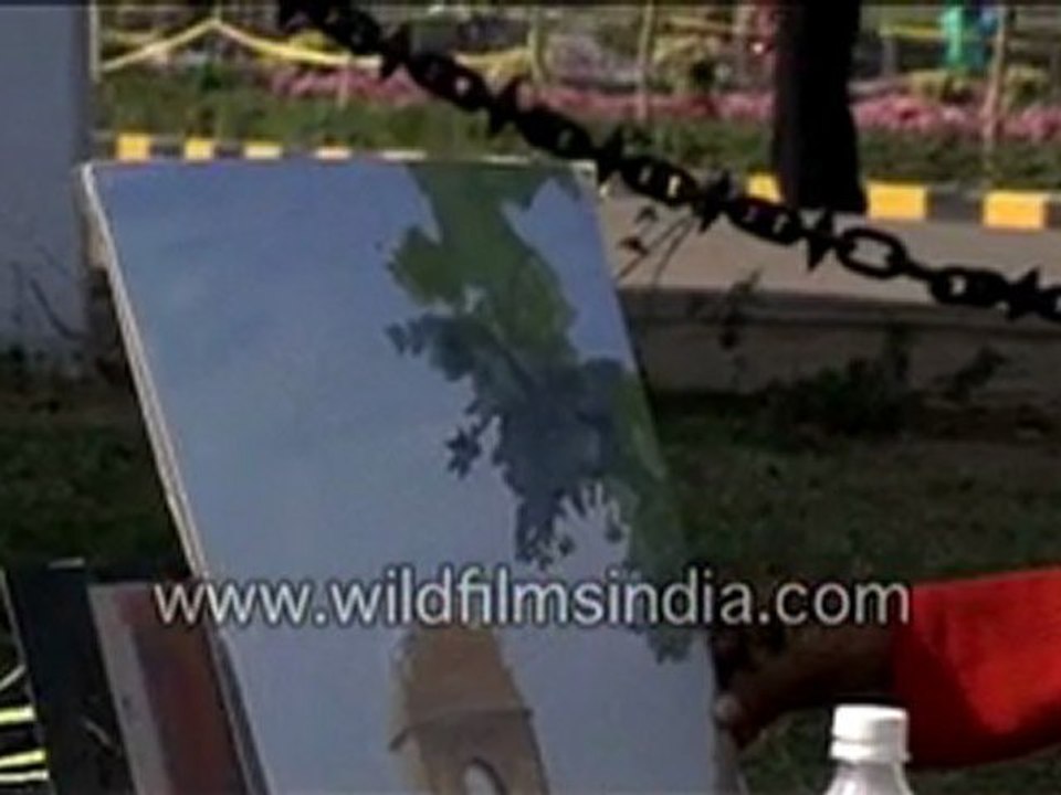 Painting India Gate