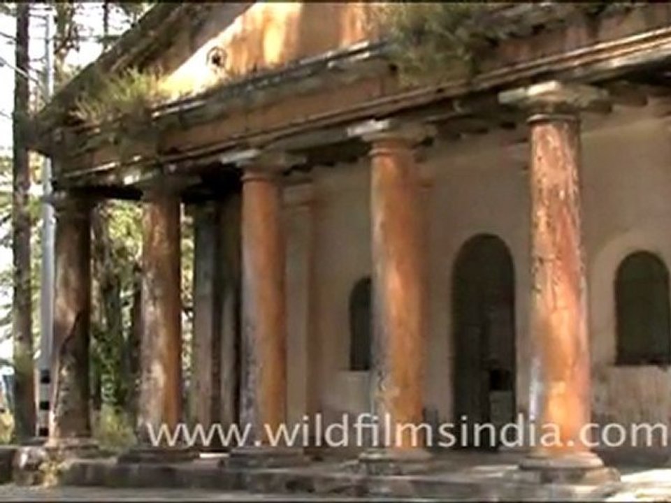 Church above Landour Villa, near ITM
