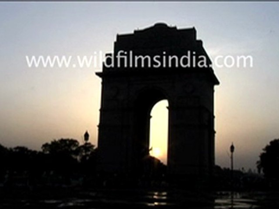 India Gate At Evening