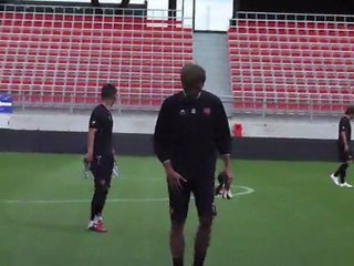 VAFC : le premier entraînement au stade du Hainaut