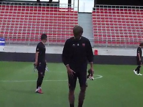 VAFC : le premier entraînement au stade du Hainaut